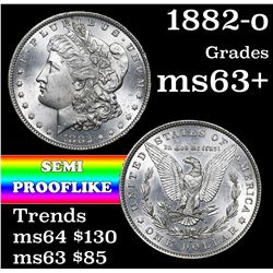 1882-o Morgan Dollar $1 Grades Select+ Unc