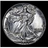 Image 2 : 1942-p Walking Liberty Half Dollar 50c Grades Select Unc