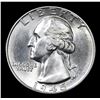 Image 2 : 1945-p Washington Quarter 25c Grades GEM+ Unc
