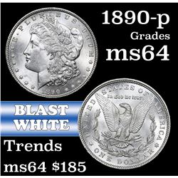 1890-p Morgan Dollar $1 Grades Choice Unc