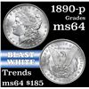 Image 1 : 1890-p Morgan Dollar $1 Grades Choice Unc