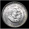 Image 2 : 1952-p Wash/Car Old Commem Half Dollar 50c Grades Choice AU/BU Slider