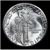 Image 3 : 1935-p Mercury Dime 10c Grades GEM++ Unc