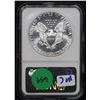 Image 3 : NGC 1989 Silver Eagle Dollar $1 Graded ms69 By NGC