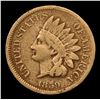 Image 2 : 1859 Indian Cent 1c Grades vf+