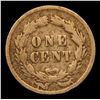 Image 3 : 1859 Indian Cent 1c Grades vf+