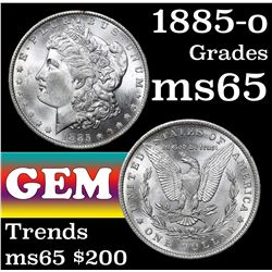1885-o Morgan Dollar $1 Grades GEM Unc