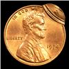 Image 2 : 1974-p Mint Error 'Double struck w/brokage' Lincoln Cent 1c Grades GEM Unc RD