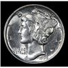 Image 2 : 1935-p Mercury Dime 10c Grades Choice Unc FSB