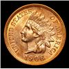 Image 2 : 1906 Indian Cent 1c Grades Choice Unc RD