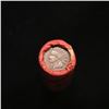 Image 2 : Mixed small cents 1c orig shotgun roll, 1919-s one end, 1887 Indian cent other end