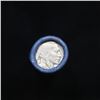 Image 2 : Full roll of Buffalo Nickels, 1925 on one end & a 'd' Mint reverse on other end (fc)