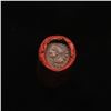 Image 2 : Mixed small cents 1c orig shotgun roll, 1898 Indian on one end, 1858 Flying Eagle other end