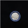 Image 2 : Full roll of Buffalo Nickels, 1919 on one end & a 'd' Mint reverse on other end (fc)