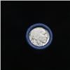 Image 2 : Full roll of Buffalo Nickels, 1920 on one end & a 'd' Mint reverse on other end (fc)