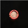 Image 2 : Mixed small cents 1c orig shotgun roll, 1916-d one end, 1891 Indian cent other end