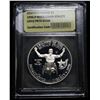 Image 2 : 1996-p Paralympics (Wheel Chair Athlete) Modern Commem Dollar $1 Grades GEM++ Proof Deep Cameo