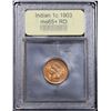 Image 2 : ***Auction Highlight*** 1903 Indian Cent 1c Graded Gem+ Unc RD by USCG (fc)