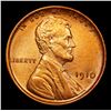 Image 3 : ***Auction Highlight*** 1910-p Lincoln Cent 1c Graded Gem+ Unc RD by USCG (fc)