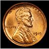 Image 2 : 1919-p Lincoln Cent 1c Grades Choice Unc RD