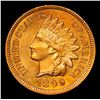 Image 2 : 1899 Indian Cent 1c Grades Choice Unc RD (fc)