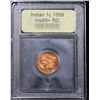 Image 2 : ***Auction Highlight*** 1899 Indian Cent 1c Graded GEM++ RD by USCG (fc)