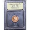 Image 2 : ***Auction Highlight*** Proof 1886 Ty1 Indian Cent 1c Graded Gem Proof Red by USCG (fc)