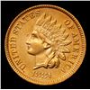 Image 2 : 1881 Indian Cent 1c Grades Select+ Unc RD
