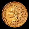 Image 2 : 1884 Indian Cent 1c Grades Select Unc RD