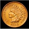 Image 2 : 1903 Indian Cent 1c Grades Select Unc RB
