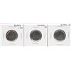 Image 1 : Lot of (3) Blank Clad Quarter Planchet Coin ERRORS