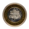 Image 1 : .999 Fine Silver Four Queens Las Vegas, NV $10 Limited Edition Gaming Token