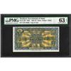 Image 1 : 1928-33 Government of Siam Thailand Bank Note PMG Choice Uncirculated 63EPQ