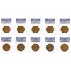 Image 1 : Lot of (10) 1873-S Closed 3 $20 Liberty Head Double Eagle Gold Coins PCGS XF40