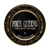 Image 1 : .999 Fine Silver Four Queens Casino Las Vegas $10 Limited Edition Gaming Token