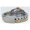 Image 4 : Rolex Ladies Two Tone 14K Pink MOP Diamond Lugs & Pyramid Datejust Wriswatch