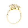Image 4 : 14KT Yellow Gold 0.50 ctw Diamond Ring
