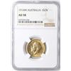 Image 1 : 1914M Australia Sovereign Gold Coin NGC AU58