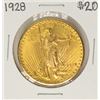 Image 1 : 1928 $20 St. Gaudens Double Eagle Gold Coin
