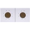 Image 2 : Lot of (2) 1863 Civil War Tokens