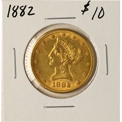 1882 $10 Liberty Head Eagle Gold Coin