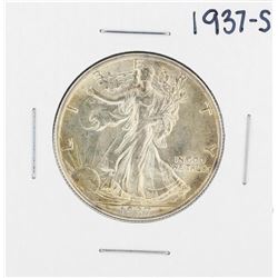 1937-S Walking Liberty Half Dollar Coin