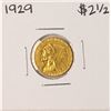 Image 1 : 1929 $2 1/2 Indian Head Quarter Eagle Gold Coin