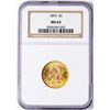 Image 1 : 1899 $5 Liberty Head Half Eagle Gold Coin NGC MS63