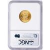 Image 2 : 1899 $5 Liberty Head Half Eagle Gold Coin NGC MS63
