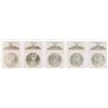 Image 5 : Set of (25) 1986-2010 $1 American Silver Eagle Coins NGC MS69