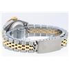 Image 7 : Rolex Ladies Two Tone 14K Blue MOP Diamond & Sapphire Datejust Wriswatch