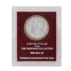 Image 1 : 1897 $1 Morgan Silver Dollar Coin Redfield Collection MS65