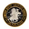 Image 1 : .999 Silver Chief Medicine Crow $10 Limited Native American Series Gaming Token