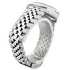 Image 3 : Rolex Ladies Datejust Stainless Steel 31mm Chotolate Roman Diamond Dial Watch